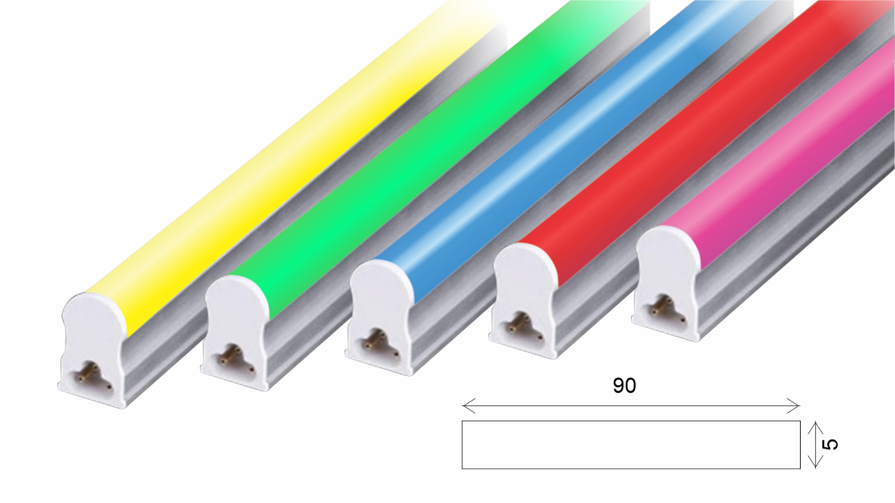Lámpara T5 90cms color